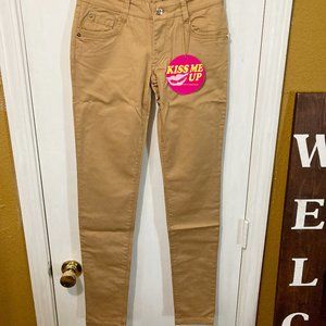 Phard women's size 24 "KISS ME SLAX" stretch skinny B-side raised push up jeans